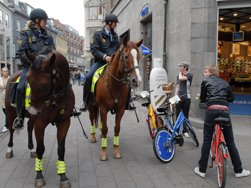 København mister deres ridende politi